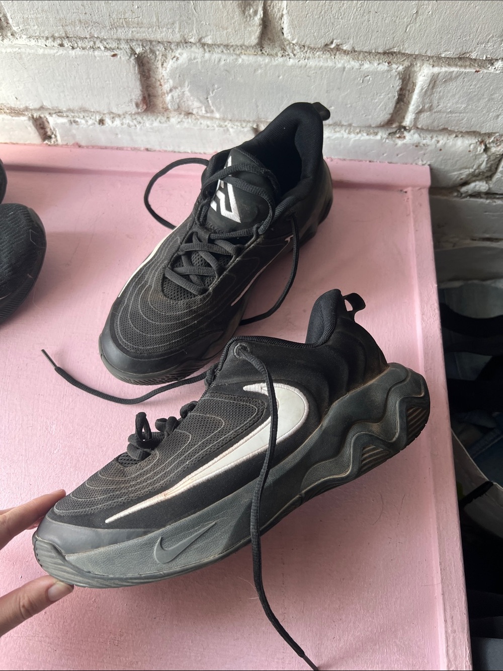 6y Nike Giannis Immortality 4 'Black White'